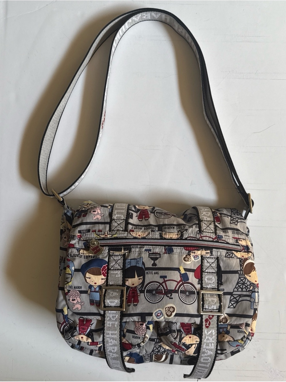 Harajuku Lovers Paris by Gwen Stefani 2000 collection Messenger Shoulder Bag